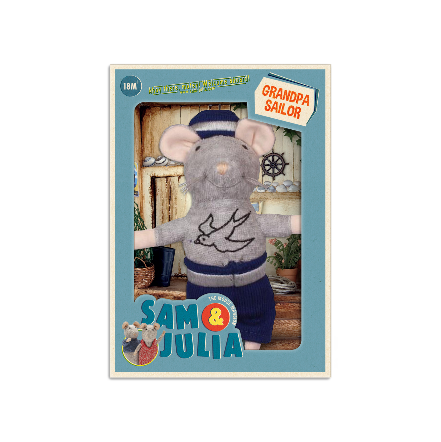 Plush GRANDPA SAILOR