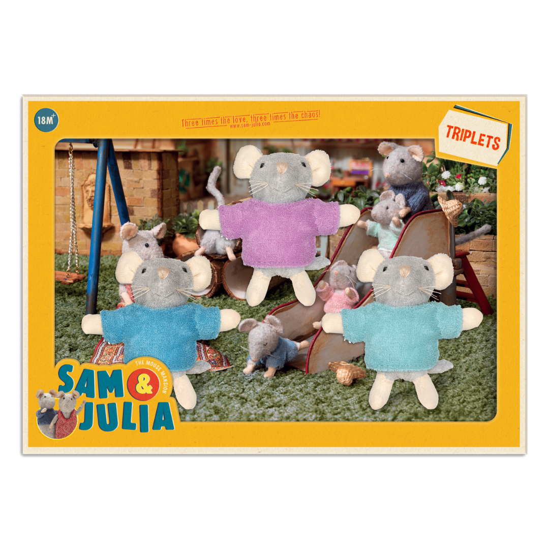 Plush THE TRIPLETS