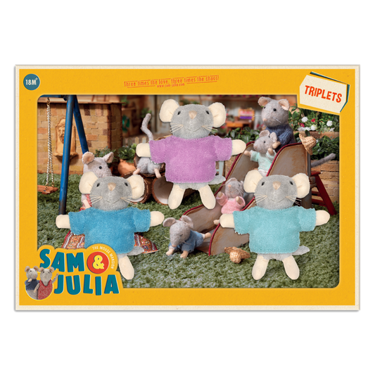 Plush THE TRIPLETS